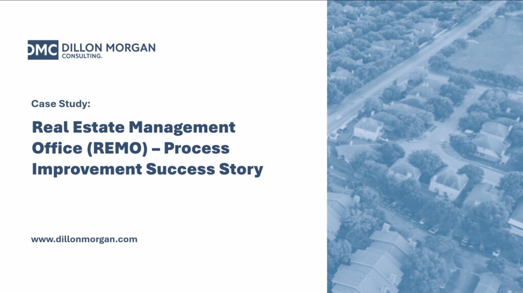 Real Estate Management Office case study cover.