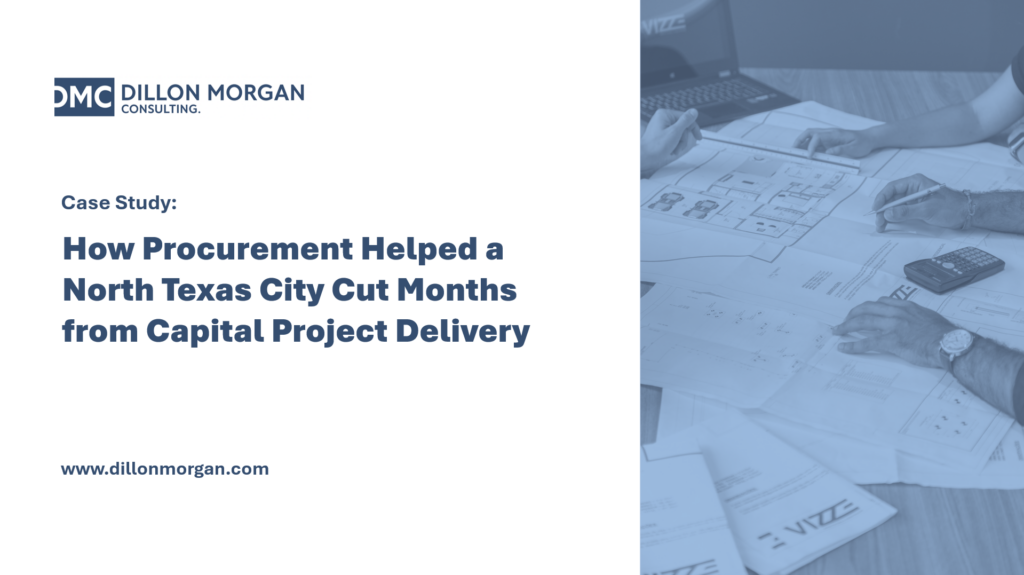 Case study on procurement and project delivery.